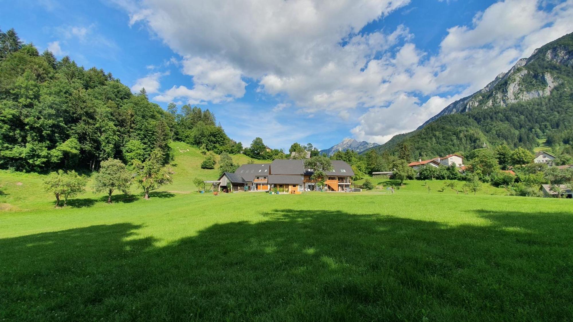 Apartments Tourist Farm Storman With Ev Ch-Station Trzic Exterior foto