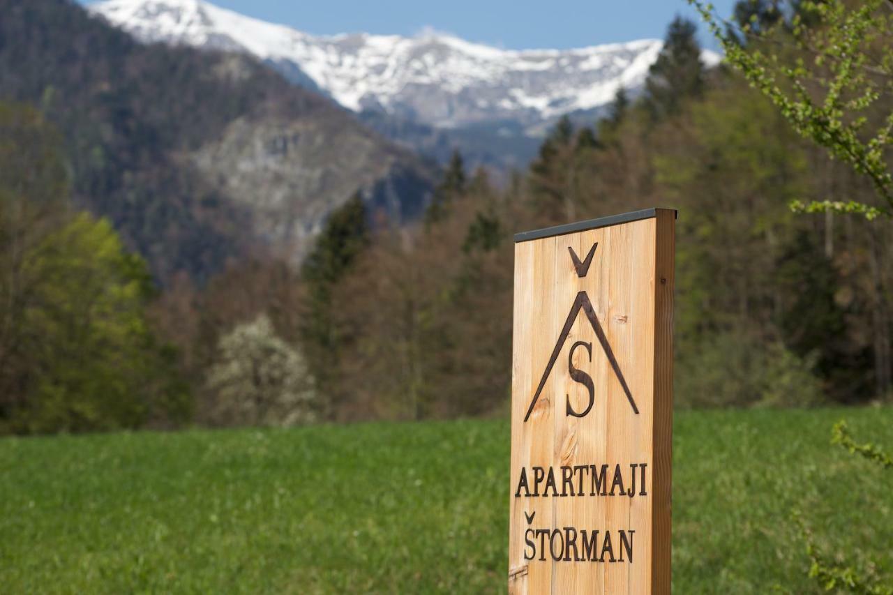 Apartments Tourist Farm Storman With Ev Ch-Station Trzic Exterior foto
